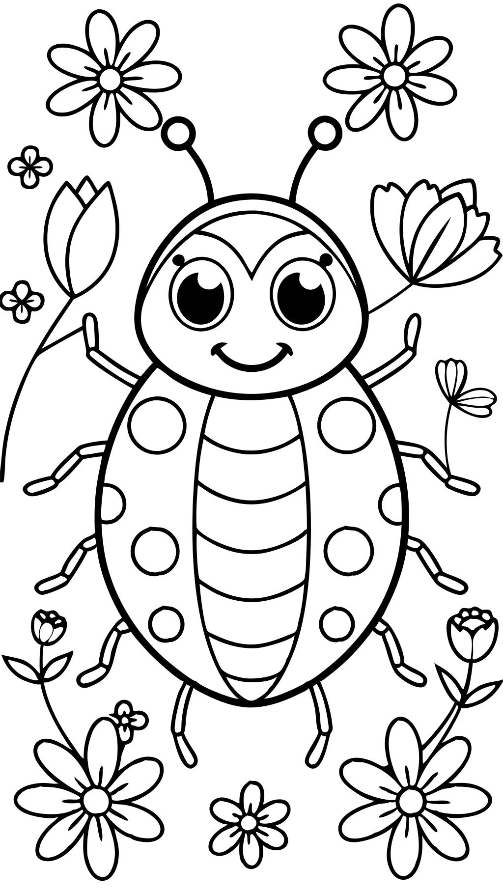 ladybug coloring page